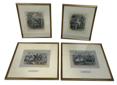 Lot 844 - FOUR PRINTS TO INCLUDE WIMBLEDON INTEREST