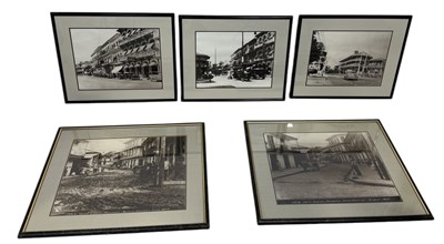 Lot 760 - A GROUP OF FIVE PHOTOGRAPHIC PRINTS OF PANAMA, SOUTH AMERICA