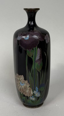 Lot 273 - A JAPANESE CLOISSOINNE BOTTLE