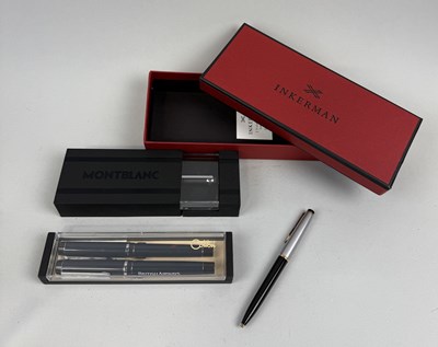 Lot 390 - A BOXED MONCLANC PEN, WITH BRITISH AIRWAYS PENS