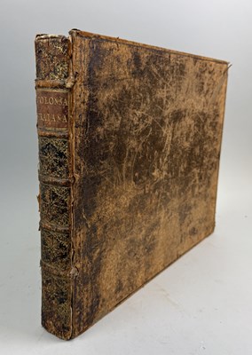 Lot 502A - PIETRO BARTOLI: COLONNNA TRAIANA: LEATHER BOUND BOOK WITH BLACK AND WHITE PLATES