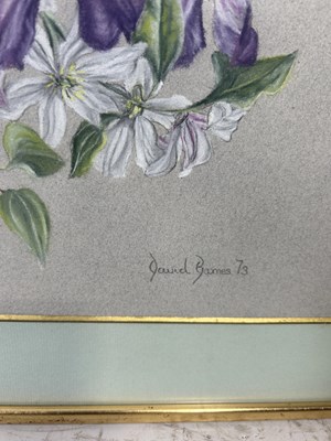 Lot 967 - A GROUP OF SIX FLORAL WATERCOLOURS BY DAVID BARNES (6)