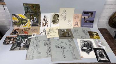 Lot 508 - MICHAEL LEONARD (BRITISH 1933-2023): A COLLECTION OF ART SCHOOL DRAWINGS CIRCA 1950'S