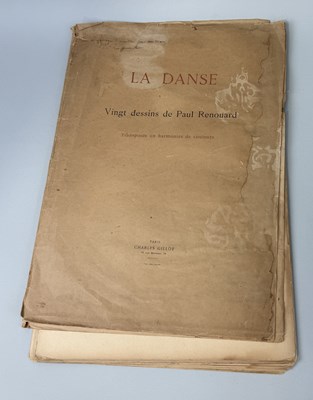 Lot 282 - CHARLES GILLOT: TWENTY DESIGNS BY PAUL RENOUARD FOR 'LA DANSE'