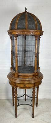 Lot 855 - A LARGE MAITLAND SMITH BIRD CAGE