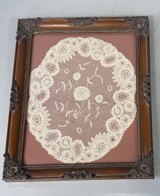 Lot 759 - A 19th CENTURY LACE FRAGMENT