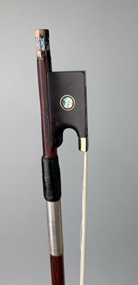 Lot 260A - A GOLD MOUNTED VIOLIN BOW STAMPED 'KITTEL'