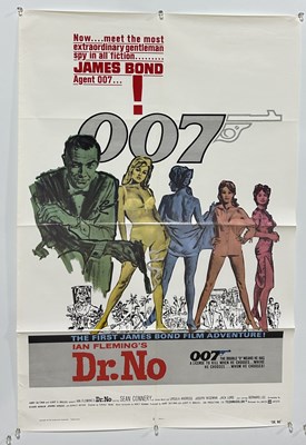 Lot 831 - JAMES BOND 'DR. NO' 1980'S RE-RELEASE FILM POSTER