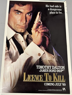 Lot 833 - JAMES BOND 'LICENSE TO KILL' 1989 FILM POSTER