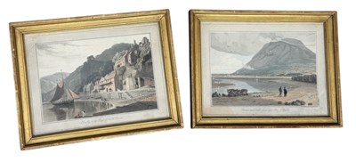 Lot 714 - TWO PRINTS: WILLIAM DANIELL, DEPICTING COASTAL SCENES