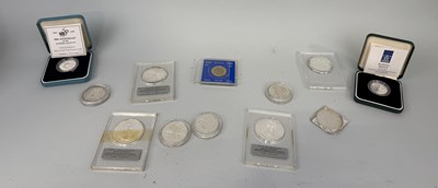 Lot 217 - A COLLECTION OF SILVER PROOF COINS