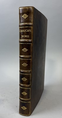 Lot 299 - JOHN URRY: THE LIFE OF GEOFFREY CHAUCER, LEATHER BOUND