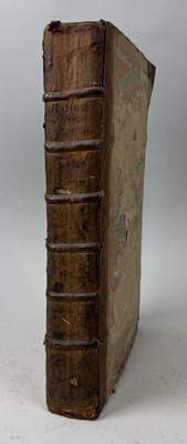 Lot 293 - PAOLO ARINGHI: ROMA SUBTERRANAE NOVISSIMA, BROWN LEATHER BOUND