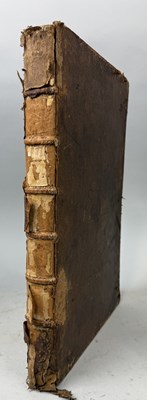 Lot 288 - BROWN LEATHER BOUND BOOK: THEATRI GEOGRAPHIAE VETERIS