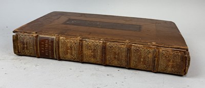 Lot 291 - BEDE: HISTORIAE ECCLESIASTICAE GENTIS ANGLORUM, BROWN LEATHER BOUND