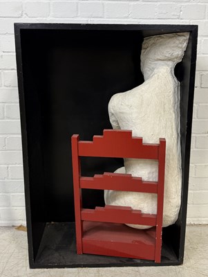 Lot 721 - GEORGE SEGAL (AMERICAN 1924-2000): 'GIRL ON CHAIR'