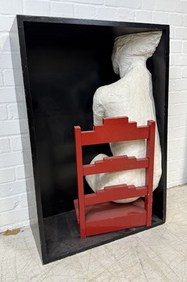 Lot 721 - GEORGE SEGAL (AMERICAN 1924-2000): 'GIRL ON CHAIR'