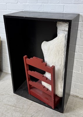 Lot 721 - GEORGE SEGAL (AMERICAN 1924-2000): 'GIRL ON CHAIR'