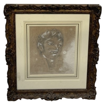 Lot 63 - AFTER TIEPELO: A DRAWING ON PAPER DEPICTING THE HEAD OF A BOY