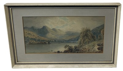 Lot 640 - A WATERCOLOUR PAINTING ON PAPER SIGNED 'V.ALLAN'