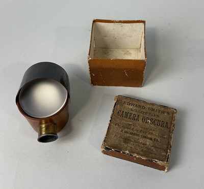 Lot 390 - EDWARD SMITH'S LILLIPUTIAN CAMERA OBSCURA