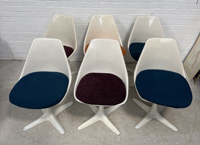 Lot 764 - A SET OF SIX TULIP ARKANA CHAIRS