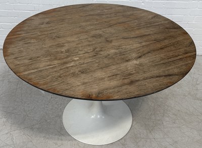 Lot 751 - AN ARKANA TULIP TABLE, WITH WOODEN TOP