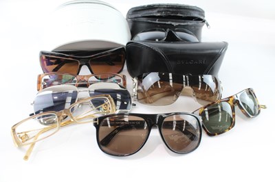 Lot 856 - DESIGNER BRANDED SUNGLASSES INCLUDING CASE