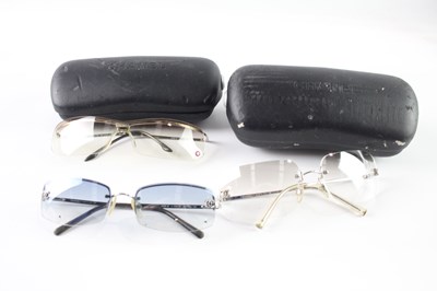 Lot 1168 - DESIGNER SUNGLASSES/GLASSES INCLUDING CHANEL, INCLUDING CASES (3)