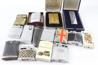 Lot 847 - A COLLECTION OF TOBACCIANA, INCLUDING RONSON, NOVELTY LIGHTERS