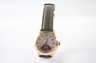 Lot 344 - A CLOGAU GOLD TONE WATCH