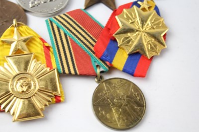 Lot 1180 - A COLLECTION OF MEDALS INCLUDING WW2, NATIONAL SERVICES, MALWAI INDEPENDENCE (10)