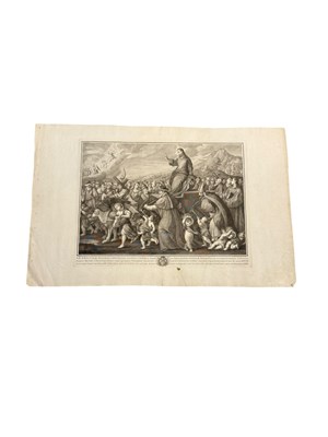 Lot 46D - JOHANN JACOB FREY (1681-1752): A GROUP OF SIX LARGE 18TH CENTURY CLASSICAL ENGRAVINGS