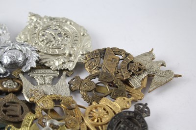 Lot 1187 - A VAST COLLECTION OF MIXED MILITARY BADGES INCLUDING R. SCOTS FUSIILERS, A&SH, DEVONSHIRE