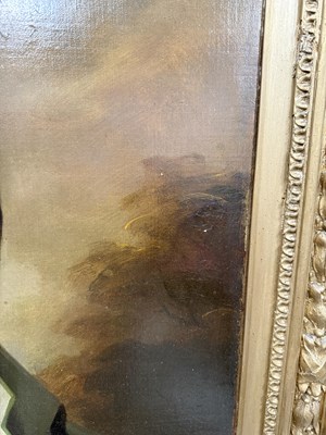 Lot 100 - MANNER OF SIR HENRY RAEBURN (SCOTTISH 1756-1823): AN OIL PAINTING ON CANVAS DEPICTING ROBERT BURNS (SCOTTISH POET AND LYRICIST 1759-1796)