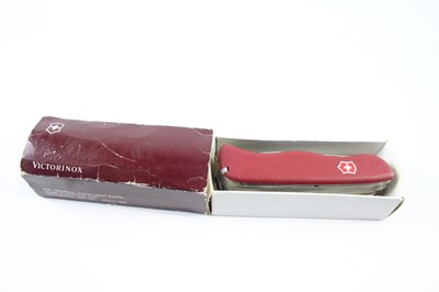 Lot 1202 - A VINTAGE SWISS ARMY KNIFE