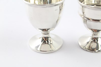 Lot 322 - TWO .924 STERLING SILVER EGG CUPS (2)