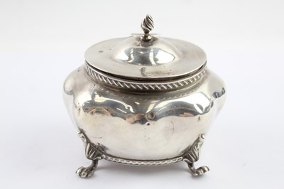 Lot 332 - A .925 STERLING SILVER CADDY/ BOX