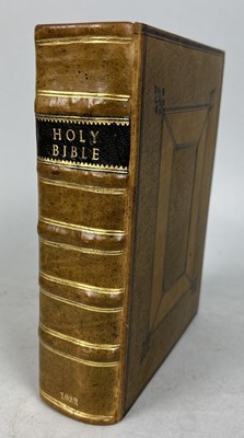 Lot 506 - THE HOLY BIBLE CONTAINING THE OLD TESTAMENT AND THE NEW BY BONHAM NORTON AND JOHN BILL 1622, 19TH CENTURY BOUND