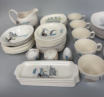 Lot 571 - A LARGE COLLECTION OF VARIOUS MIDWINTER STAFFORDSHIRE CHINA WITH DESIGN BY HUGH CASSON (QTY)