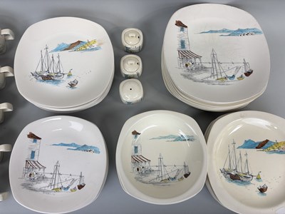 Lot 571 - A LARGE COLLECTION OF VARIOUS MIDWINTER STAFFORDSHIRE CHINA WITH DESIGN BY HUGH CASSON (QTY)