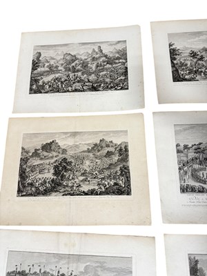 Lot 161 - ISIDORE-STANISLAS HELMAN: A RARE GROUP OF 20 ENGRAVINGS DEPICTING THE BATTLES OF CHINESE EMPEROR QIANLONG AND CONFLICTS WITH THE ZUNGHARS BETWEEN 1754-1760