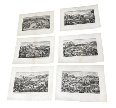 Lot 161 - ISIDORE-STANISLAS HELMAN: A RARE GROUP OF 20 ENGRAVINGS DEPICTING THE BATTLES OF CHINESE EMPEROR QIANLONG AND CONFLICTS WITH THE ZUNGHARS BETWEEN 1754-1760