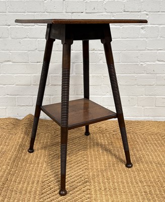 Lot 1000 - WILLIAM BIRCH FOR LIBERTY AND CO: A TWO TIER OCCASIONAL TABLE