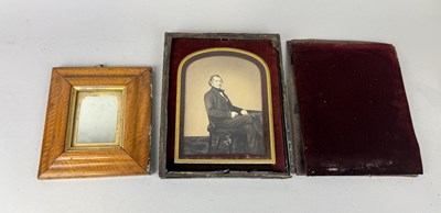 Lot 619 - TWO EARLY DAGUERROTYPE'S OR AMBROTYPE'S