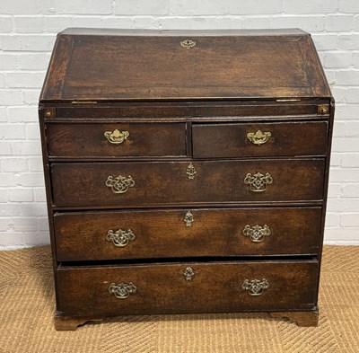 Lot 1080 - A GEORGIAN BUREAU