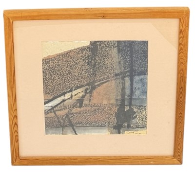 Lot 892 - A MIXED-MEDIA COLLAGE ON PAPER