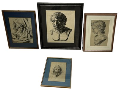 Lot 854 - HERBERT MARKIEWICZ (1900-1962): THREE PENCIL DRAWINGS FROM HIS STUDIO (3)