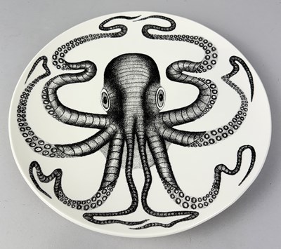Lot 650 - A LARGE TOM ROOTH OCTOPUS DISH