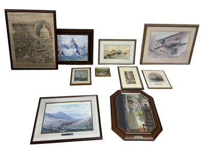 Lot 853 - A COLLECTION OF PRINTS AND WATERCOLOURS